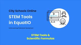 STEM Tools in EquatIO