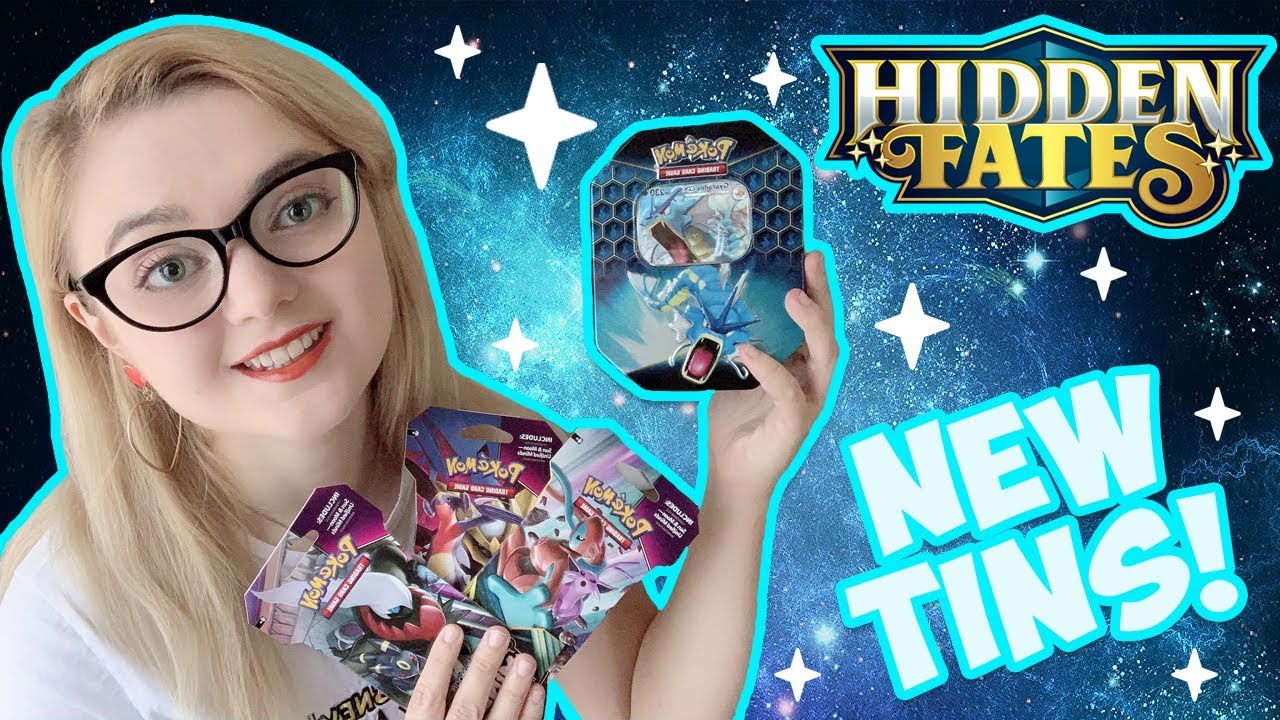 Brand New HIDDEN FATES Tin Opening!