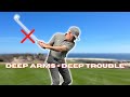 Deep arms equals deep problems in your golf swing  wisdom in golf  golf wrx 