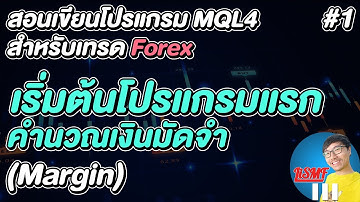 สอนเขียนโปรแกรมเทรด MQL4 | EP1 โปรแกรมคำนวณเงินมัดจำ Margin | LiSMF