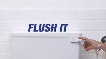 How to use Harpic Flushmatic