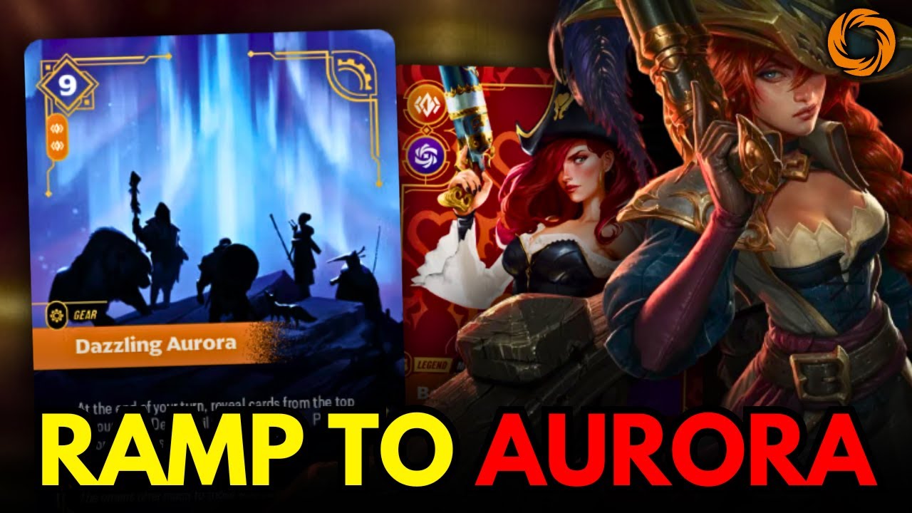Dazzling Aurora Is *BROKEN* - Miss Fortune Ramps Hard vs. Darius