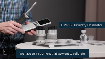 HMK15 saturated salt calibration chamber guide