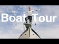 BOAT TOUR - OUR NEW TINY HOUSE ON THE OCEAN