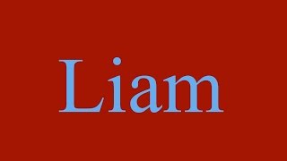 Liam's Alphabet Song