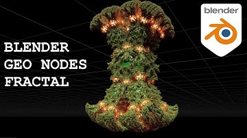 Geometry Nodes Fractal Tutorial