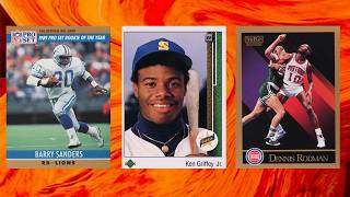 Top 50 Highest Selling Junk Wax Era Sports Cards!