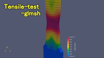 Tensile test (dog bone) by HAKAI