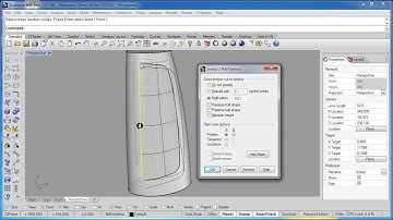 Advanced Rhino 5 Tutorial | Project - Bottle - Adding the Surface Detail Part 2/2