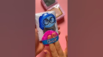 Sadness+Dior #unboxing #insideout2 #blindbag #insideout #toys #craft #papercraft #squishy