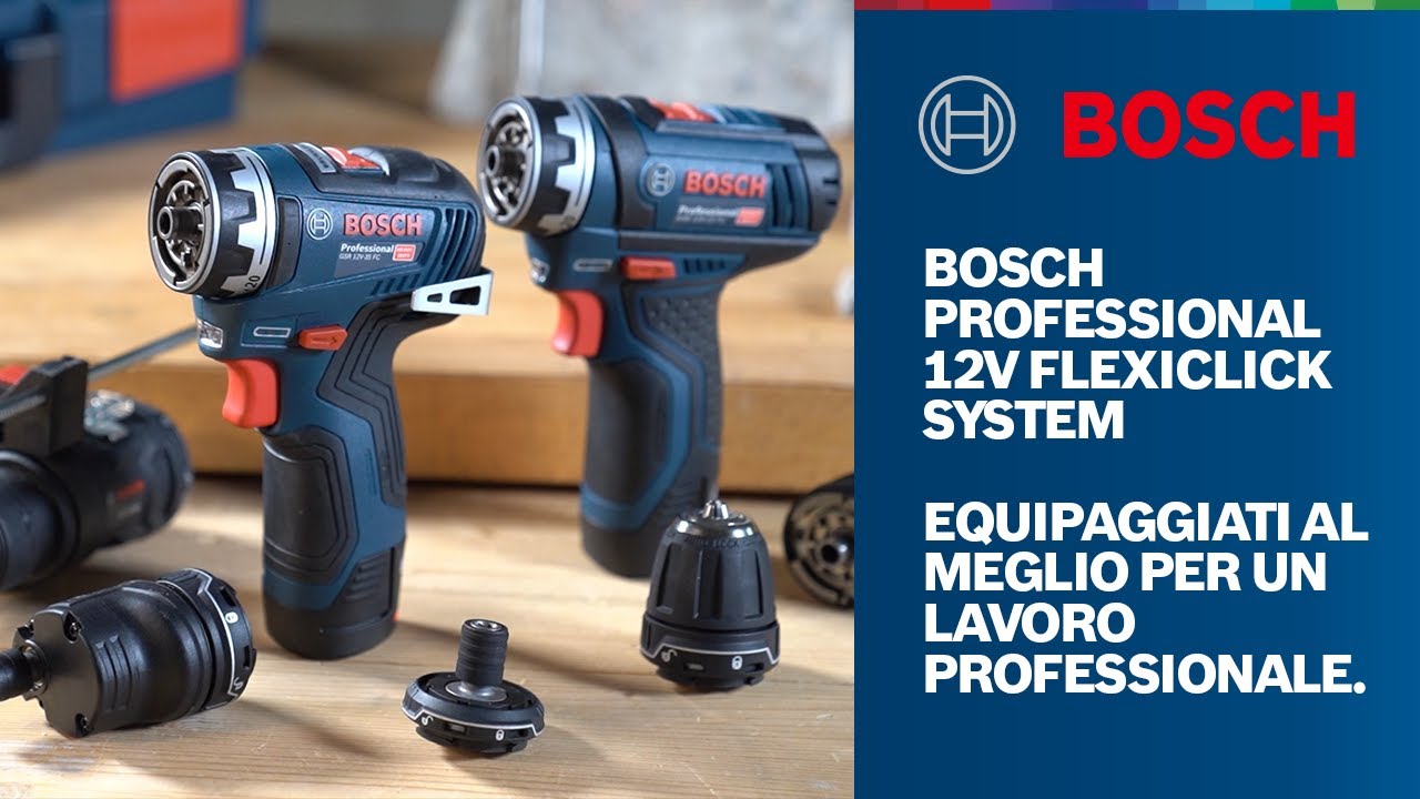 Bosch GSR 12V-35 FC Professional Brushless FlexiClick Drill Driver
