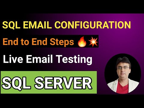 SQL server database email configuration || MSSQL - Email setup step by step| DB Email in SQL Server.