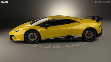 Lamborghini Huracan Performante 2020 3D model by 3DModels.org