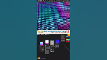 Marty McFly’s holographic cap material Blender 3D Tutorial v 2.0