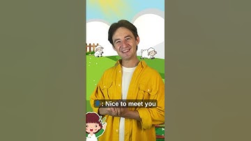 Nice to meet you! - Mỗi ngày bé học 1 câu giao tiếp  #byankids
