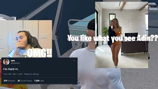 ADIN ROSS SHOCKED AFTER CORINNA KOPF FLASHES HIM ON FACETIME 👀 #adinlive #corinna #adinross