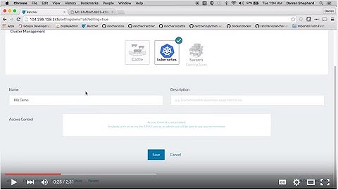 Demo: Deploying a Kubernetes Environment in Rancher