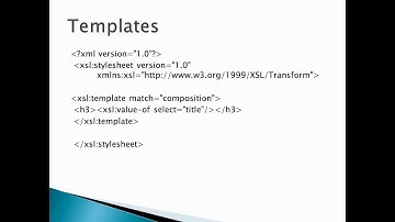 XSL Transformation podcast