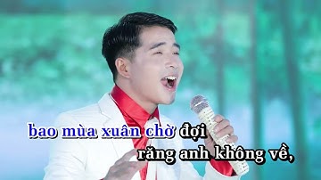 TÌM EM CÂU VÍ SÔNG LAM - KARAOKE