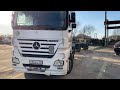 Mercedes-Benz Actros !!! НЕ УМЕЮ ЕЗДИТЬ ЗАДОМ (((
