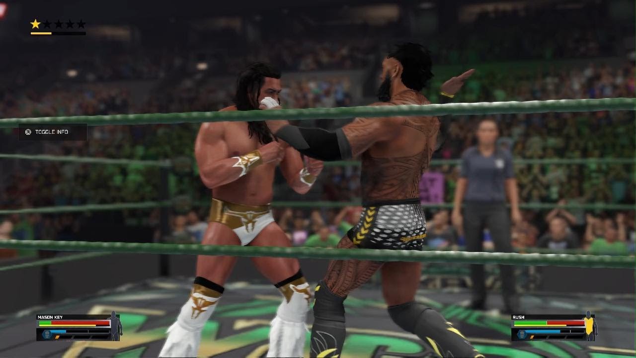 WWE 2K25 XBW wrestling