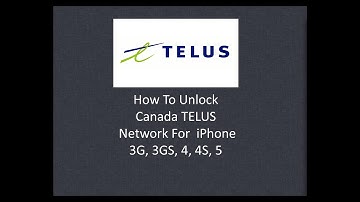 Unlock Telus iPhone 4S - Unlock Canada Telus - IPhone 5 Canada Unlock