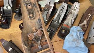 Cleaning up hand planes - Video 1. Focusing on cleaning the body (aka: sole) of Stanley hand planes