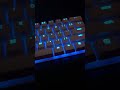 COLD FIRE! Custom keyboard effect made in Razer Chroma Studio! #gaming #keyboard #pcgaming
