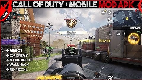 HACK/MOD MENU APK COD MOBILE +WALLHACK +AIMBOT | ANDROID / IOS / PC CHEATS NO RECOIL CODM APP HACK