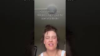 POV: You’ve been so sleep-deprived that you literally blink and three months have gone by