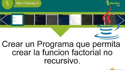 funciones – java (funcion factorial no recursiva)