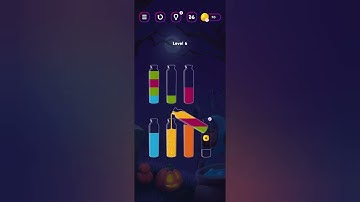 Water Sort Puzzle: Get Color - Levels 1-10 (4K)