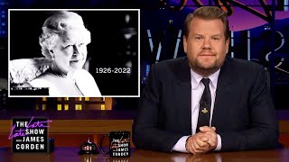 James Corden's Message After the Passing of Queen Elizabeth II