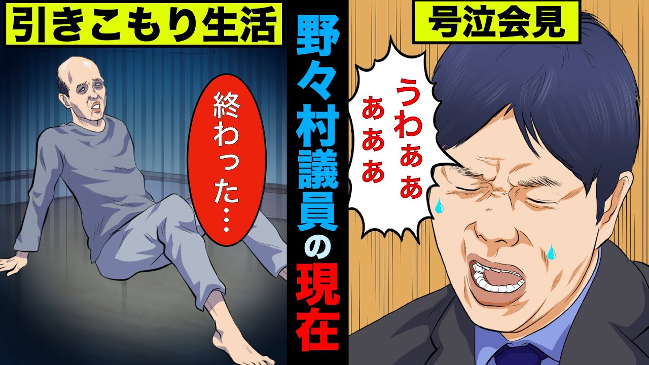 【実話】野々村竜太郎議員の現在が終わってた！号泣記者会見が有名で誰も相手してくれない事態に！【アニメ】【ゆっくり解説】