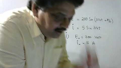 The inductance and resistance of a choke coil are 0.2 H and 5 Ω respectively. A current of 2.0 A