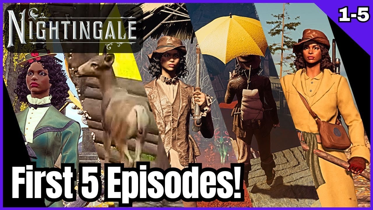 [Part 1-5] Let's Play Nightingale: Realms Rebuilt (Solo Commentary + Tips)