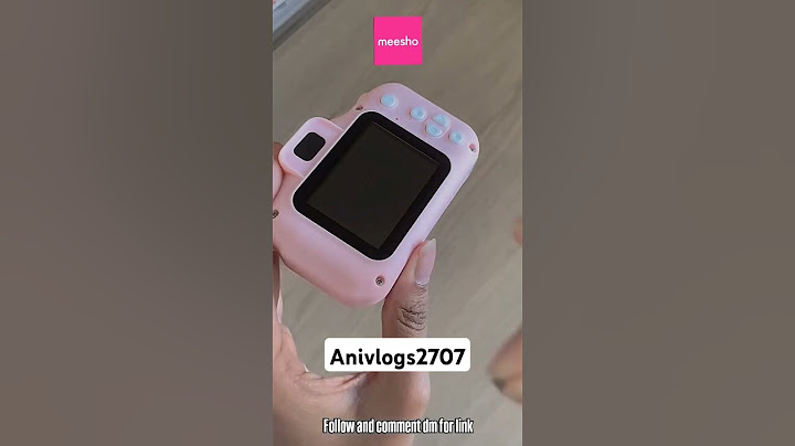 Cutest Meesho find | Cutest viral camera💕📸