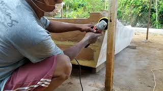 Cara Membuat Perahu Mancing | DIY Wooden Boat part 2