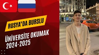 Rusyada Burslu Üniversite Okumak 2024-2025 Kayıtlar Başladı Kaçırmayın