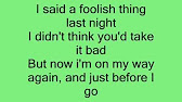 Paul Mccartney One More Kiss Lyrics Youtube Paul Mccartney One More Kiss Lyrics Youtube