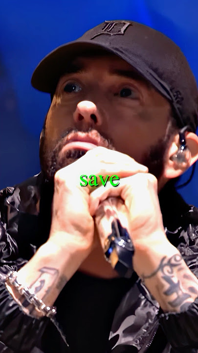 Eminem CRIES singing about his daughter 🥺❤️