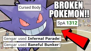 INFERNAL PARADE GENGAR IS BROKEN IN STABMONS! POKEMON SCARLET AND VIOLET | POKEMON SHOWDOWN