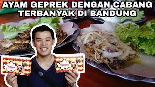 GA WAJAR SAMBEL NYA!! AYAM GORENG DISIRAM BANYAK MINYAK DAN CABAI.... 