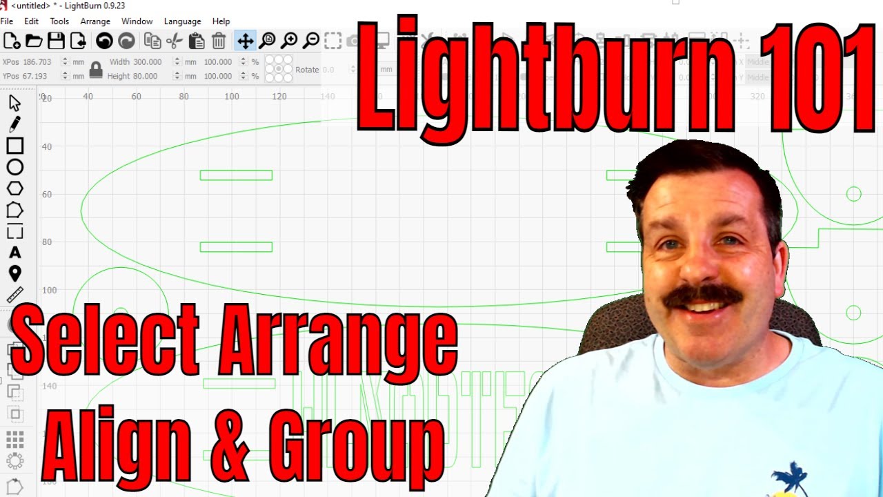 How to align your material using LightBurn (Part 1) 