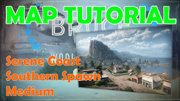 SERENE COAST South Medium | World of Tanks Map Tutorial | WoT with BRUCE