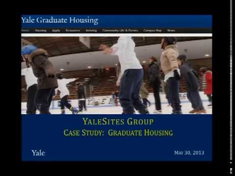 Case Study -- gradhousing yale edu