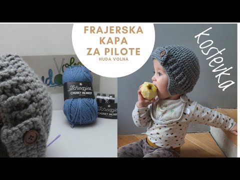 Video: Lepa Kapa Za Dekle Z Lastnimi Rokami: Pletemo Kvačkanje