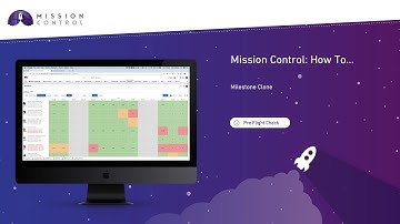Mission Control: How To -  Milestone Clone