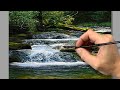 Painting a detailed waterfall | Episode 227