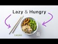 5 Lazy Meals for when you don’t want to cook. (vegan, cozy &amp; cheap)